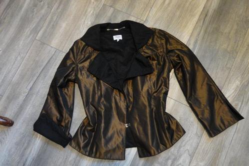 Designer brons kleurige jasje blazer mt 44  Sylvia Heise, Kleding | Dames, Jasjes, Kostuums en Pakken, Gedragen, Jasje, Maat 42/44 (L)