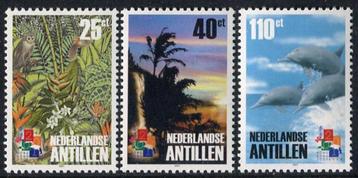 Nederlandse Antillen 1338/1340 postfris Vogel Dolfijnen 2001 beschikbaar voor biedingen