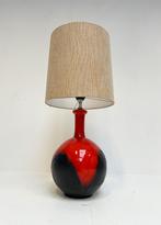 Bolvormige keramische lamp in West Germany stijl, 1960's, Huis en Inrichting, Overige materialen, Gebruikt, 100 tot 150 cm, Ophalen of Verzenden