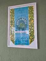 Poster with wooden frame 42x62cm, Ophalen, Midden-Oosten