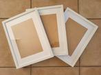 Witte fotolijsten RIBBA van IKEA., Ophalen, Zo goed als nieuw