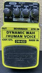 Behringer DW400 Dynamic Wah / Human Voice., Muziek en Instrumenten, Effecten, Ophalen of Verzenden, Zo goed als nieuw, Delay of Echo