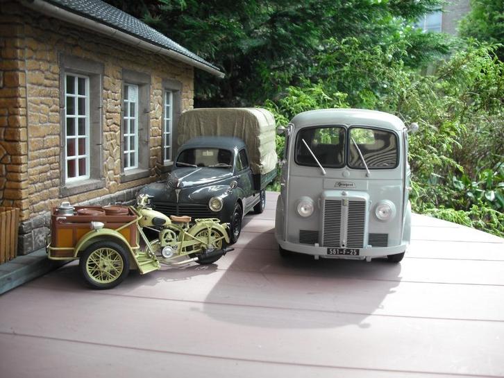 Peugeot D3A Camionette 1950 Norev zie tekst, Hobby en Vrije tijd, Modelauto's | 1:18, Zo goed als nieuw, Auto, Norev, Ophalen of Verzenden