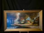 Groot landschap, Antiek en Kunst, Ophalen of Verzenden