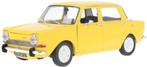 Simca 1000 LS 1974 Maya Geel Schaal 1:18 Norev Ref. 185714, Hobby en Vrije tijd, Modelauto's | 1:18, Auto, Norev, Ophalen of Verzenden