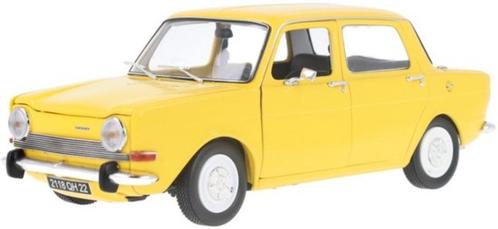 Simca 1000 LS 1974 Maya Geel Schaal 1:18 Norev Ref. 185714, Hobby en Vrije tijd, Modelauto's | 1:18, Nieuw, Auto, Norev, Ophalen of Verzenden
