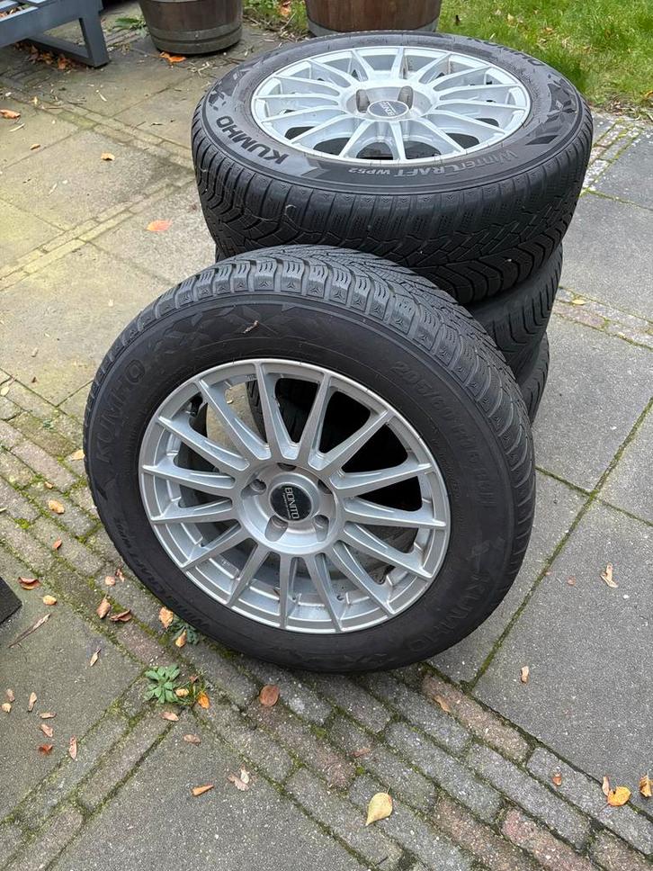 Winterbanden/Velgen 5x112 oa Volkswagen, Audi, Skoda, Seat, Auto-onderdelen, Banden en Velgen, Banden en Velgen, Winterbanden