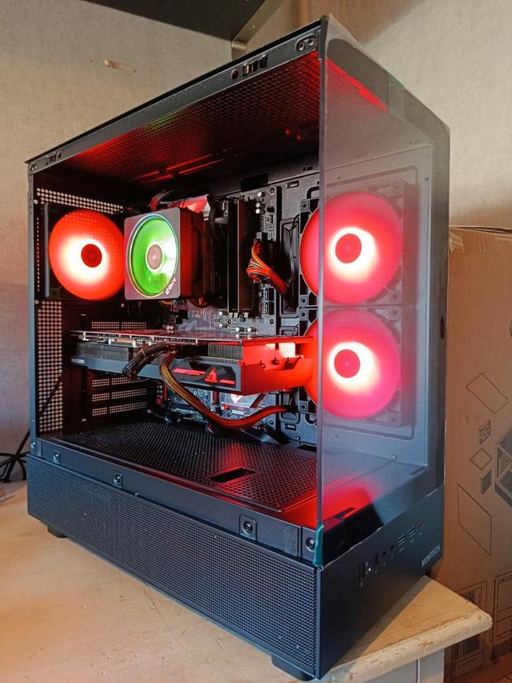 Game pc// Ryzen 5 3600 // RX6800 // 16GB RAM // SSD // HDD, Computers en Software, Desktop Pc's, 3 tot 4 Ghz, HDD, SSD, 16 GB