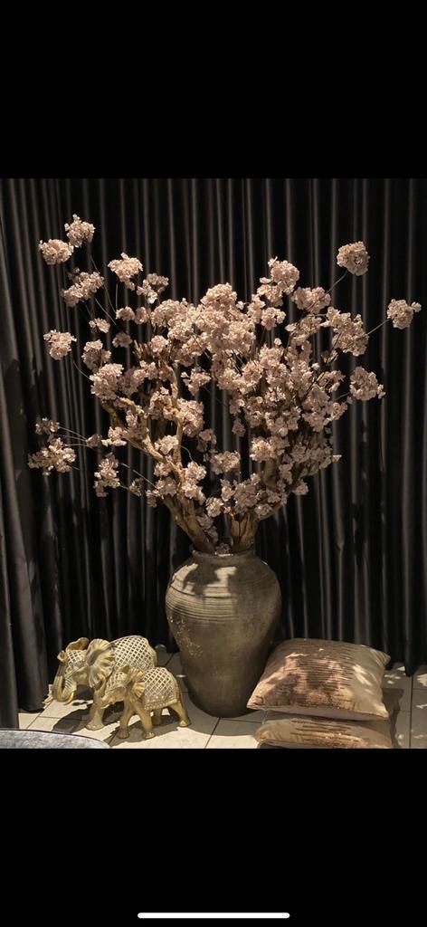 Zijden bloesemtakken en bloesembomen, Huis en Inrichting, Woonaccessoires | Kunstplanten en Kunstbloemen, Nieuw, Ophalen