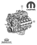 Long Block 5,7L HEMI V8 Motor 2019-2024 Dodge Ram MDS VVT, Ophalen of Verzenden, Nieuw, Amerikaanse onderdelen