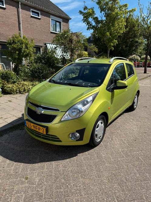 Chevrolet Spark 1.0 benzine 2010 Groen, Auto's, Chevrolet, Particulier, Spark, Airbags, Centrale vergrendeling, Dakrails, Elektrische buitenspiegels