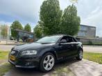 Audi A3 1.9 TDI Cabriolet 77KW DPF 2010 Zwart, Auto's, Origineel Nederlands, Te koop, 135 €/maand, 20 km/l