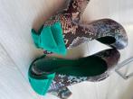 Slangenlook pumps 38, Kleding | Dames, Pumps, Overige kleuren, Ophalen of Verzenden, Zo goed als nieuw