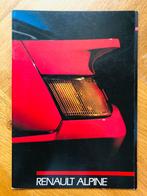 Duitse Renault Alpine V6 Turbo folder 1987, Verzenden, Renault, Nieuw, Renault