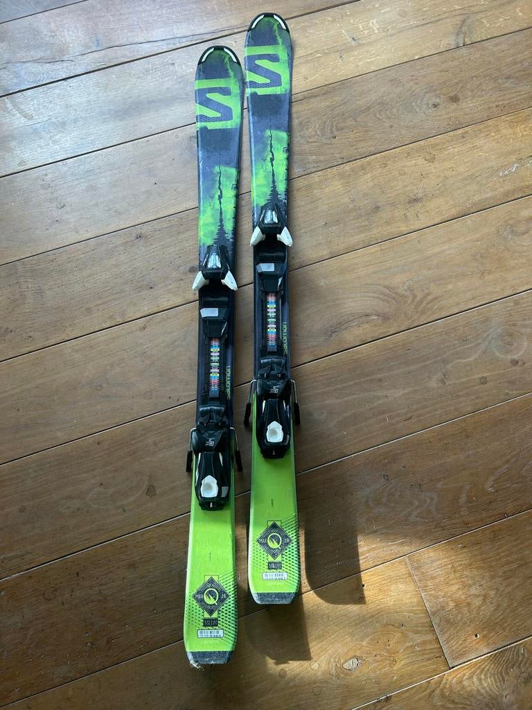 Salomon kinderski's 120cm met bindingen, Gebruikt, 100 tot 140 cm, Carve, Skiën