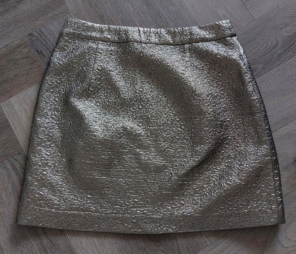 Aaiko Amsterdam goudkleurig rokje mt.S, Aaiko, Overige kleuren, Ophalen of Verzenden, Zo goed als nieuw