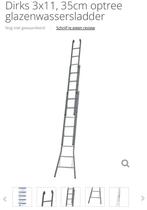 3x11 ladder NIEUW!!, Doe-het-zelf en Verbouw, Nieuw, Ophalen of Verzenden, Ladder, Opvouwbaar of Inschuifbaar