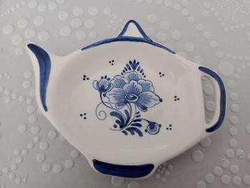 Delftsblauw theezakjeshouder beschikbaar voor biedingen