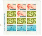 Kinderpostzegels blokken postfris deel 1, Ophalen of Verzenden, Na 1940, Postfris