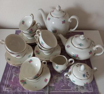 Porselein koffie / theeservies  KPM Germany ca 1930 beschikbaar voor biedingen