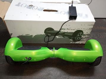 Bijna nieuwe groene Hoverboard - zo goed als nieuw  beschikbaar voor biedingen