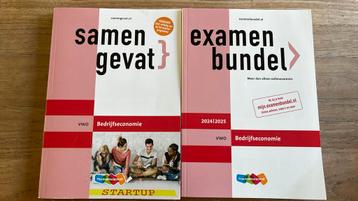Samengevat en Examenbundel Bedrijfseconomie VWO 2024/2025 beschikbaar voor biedingen