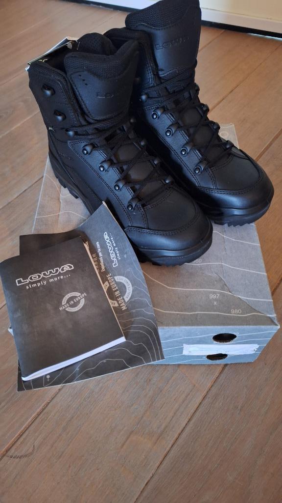 Nieuw! Iowa Renegade II GTX task force zwart leder maat 41, Doe-het-zelf en Verbouw, Veiligheidskleding, Nieuw, Ophalen of Verzenden