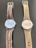 2 Swatch AG2003 vintage horloges nieuw batterijen, Ophalen of Verzenden, Zo goed als nieuw, Kunststof, Swatch