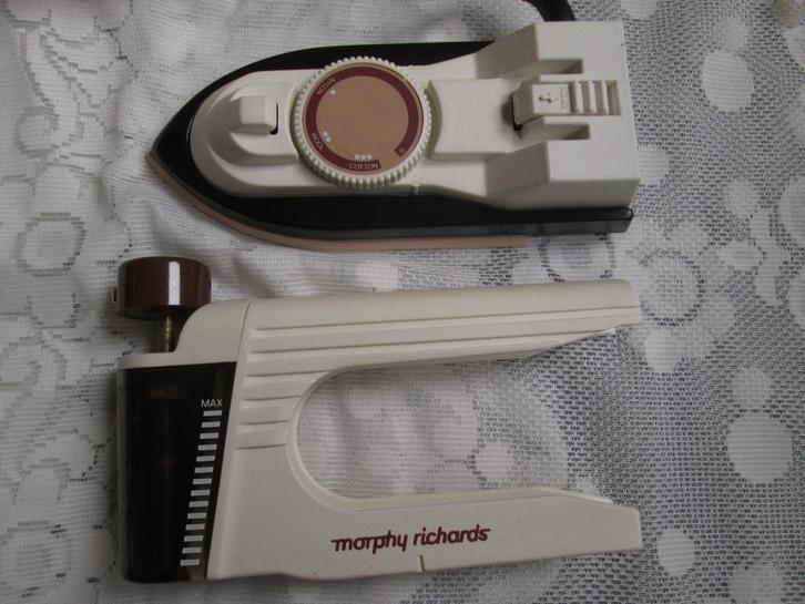 Retro Vintage Morphy Richards 41700 Reis Strijkijzer, Witgoed en Apparatuur, Strijkijzers en Strijkplanken, Zo goed als nieuw