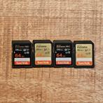 Sandisk SD Cards x4, Audio, Tv en Foto, Ophalen of Verzenden