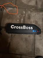 Fat bike battery Crossboss, holder and charger, Zo goed als nieuw, 59 cm of meer, 50 km per accu of meer, Ophalen