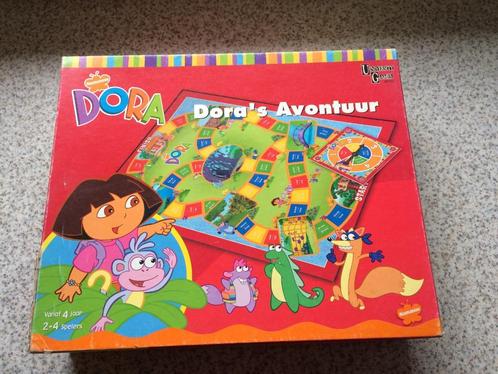 Dora's avontuur, Hobby en Vrije tijd, Gezelschapsspellen | Bordspellen, Gebruikt, Een of twee spelers, Drie of vier spelers, Ophalen of Verzenden