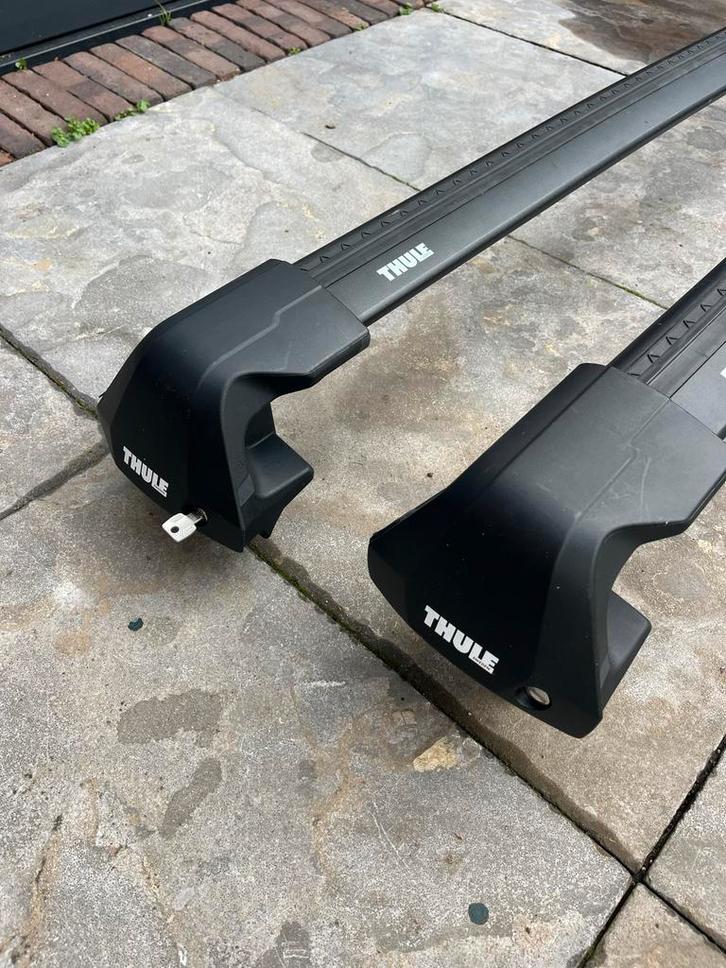 Thule Wingbar Edge Volvo V60 (2010-2018), Auto diversen, Dakdragers, Zo goed als nieuw, Ophalen of Verzenden