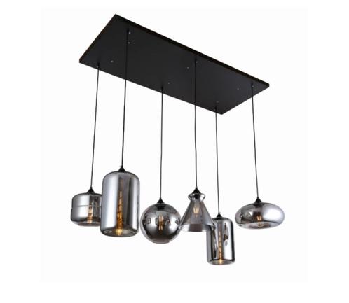 Bol lampen Eric Kuster style, Huis en Inrichting, Lampen | Tafellampen, Gebruikt, Minder dan 50 cm, Glas, Metaal, Ophalen