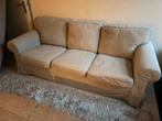 IKEA EKTORP 3-zitsbank - Lichtbeige, Ophalen, Gebruikt, Driepersoons, 75 tot 100 cm