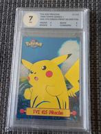 Pikachu  topps grade 7, Ophalen of Verzenden, Nieuw, Losse kaart, Foil