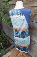 Jurk blauw/ oranje Aventures mt 44 travel Vaste prijs, Blauw, Maat 42/44 (L), Ophalen of Verzenden, Zo goed als nieuw