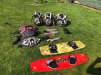 Kitesurf Set - 3 Kites (7m², 9m², 11m²) Naish Torch, Watersport en Boten, Kitesurfen, Twintip, Ophalen of Verzenden, Gebruikt