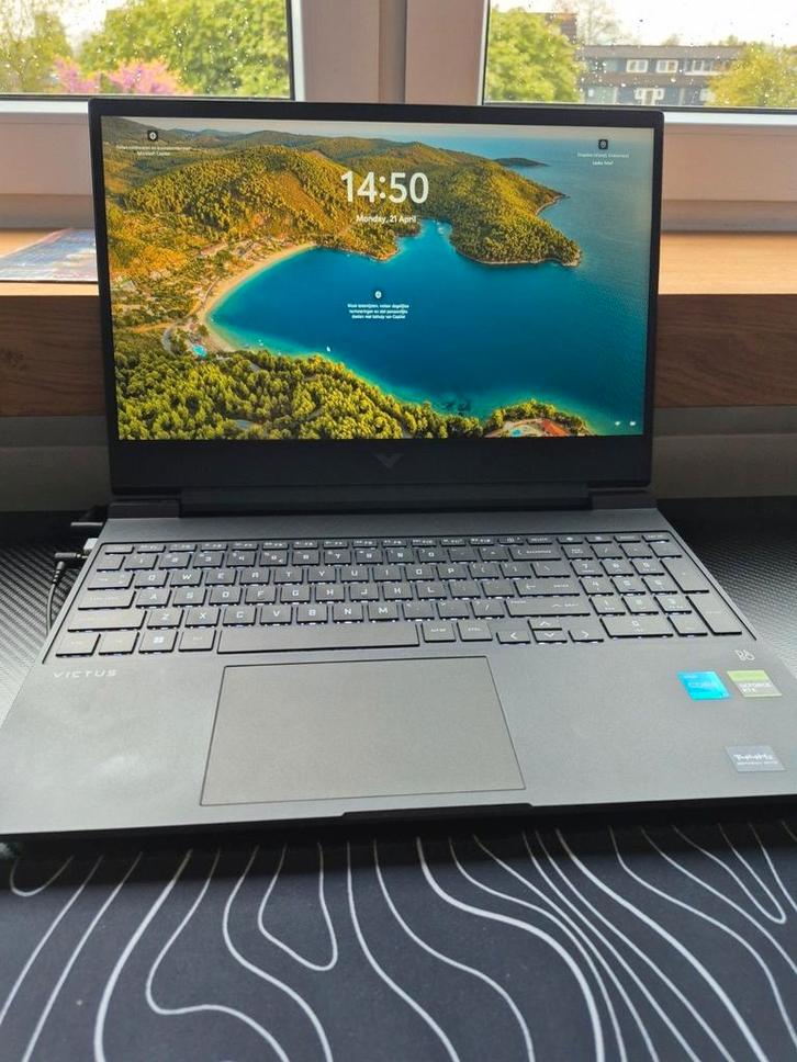 Nette HP Victus 15-fa1018nd Gaming Laptop te koop, Computers en Software, Windows Laptops, Gebruikt, 15 inch, SSD, 3 tot 4 Ghz