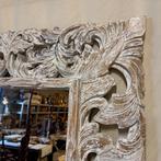 Barok spiegel – houten lijst wit - 200 x 100 cm - TTM Wonen, 200 cm of meer, Nieuw, Info@ttmwonen.nl, 100 tot 125 cm