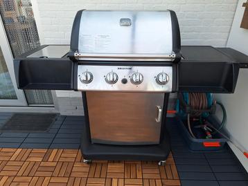 Buiten BBQ Brixton rvs en gietijzeren roosters beschikbaar voor biedingen
