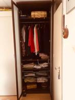 Houten kledingkast met hangruimte en plankenen2m40cm, Gebruikt, 200 cm of meer, 50 tot 100 cm, IKEA