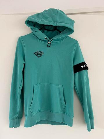 Gave mintgroene Black Bananas trui / hoodie maat 152