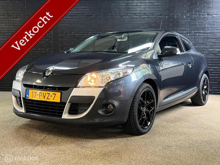 Renault Megane Coupé 1.6 Parisienne, Auto's, Renault, Bedrijf, Mégane, ABS, Airbags, Airconditioning, Alarm, Boordcomputer, Centrale vergrendeling