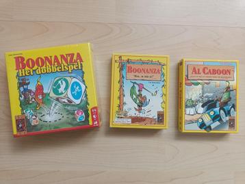 BOONANZA kaart- en dobbelspel (3 stuks) beschikbaar voor biedingen