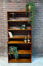 Vintage Poul Cadovius Wandkast - high board, Ophalen, Met plank(en), Gebruikt, Deens