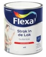 flexa strak in de lak buitenlak 465ml, Ophalen, Nieuw, Wit, Lak