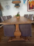 6 eetkamerstoelen  op wieltjes, Huis en Inrichting, Stoelen, Ophalen, Zo goed als nieuw, Grijs, Vijf, Zes of meer stoelen