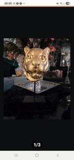 Mooie panter op standaard, Verzamelen, Beelden en Beeldjes, Ophalen of Verzenden