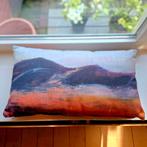 HK LIVING kussen/2-zijdige print/"Mountain"., Minder dan 50 cm, 50 tot 100 cm, HK Living .... vintage jaren 70, Ophalen of Verzenden